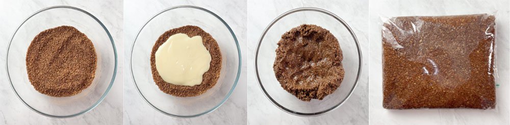 Visão do passo a passo da receita