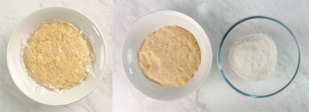 Visão do passo a passo da receita