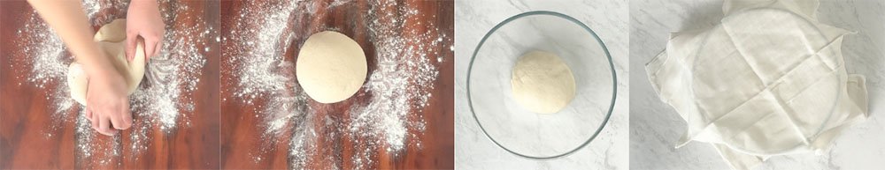 Visão do passo a passo da receita