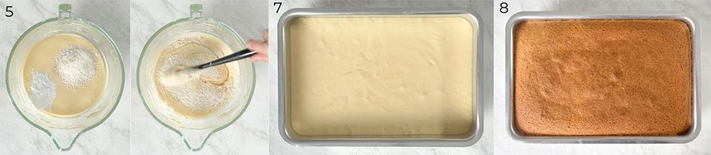 Visão do passo a passo da receita