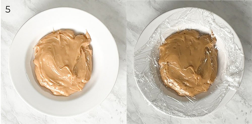 Visão do passo a passo da receita