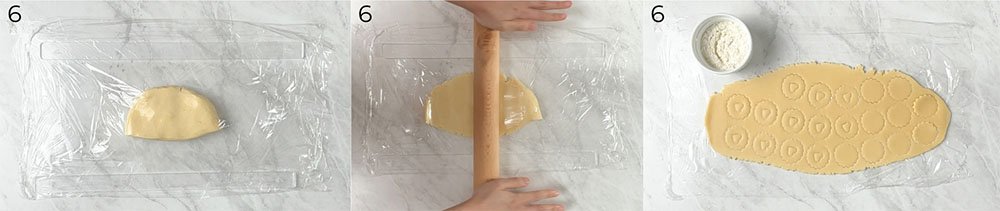Visão do passo a passo da receita